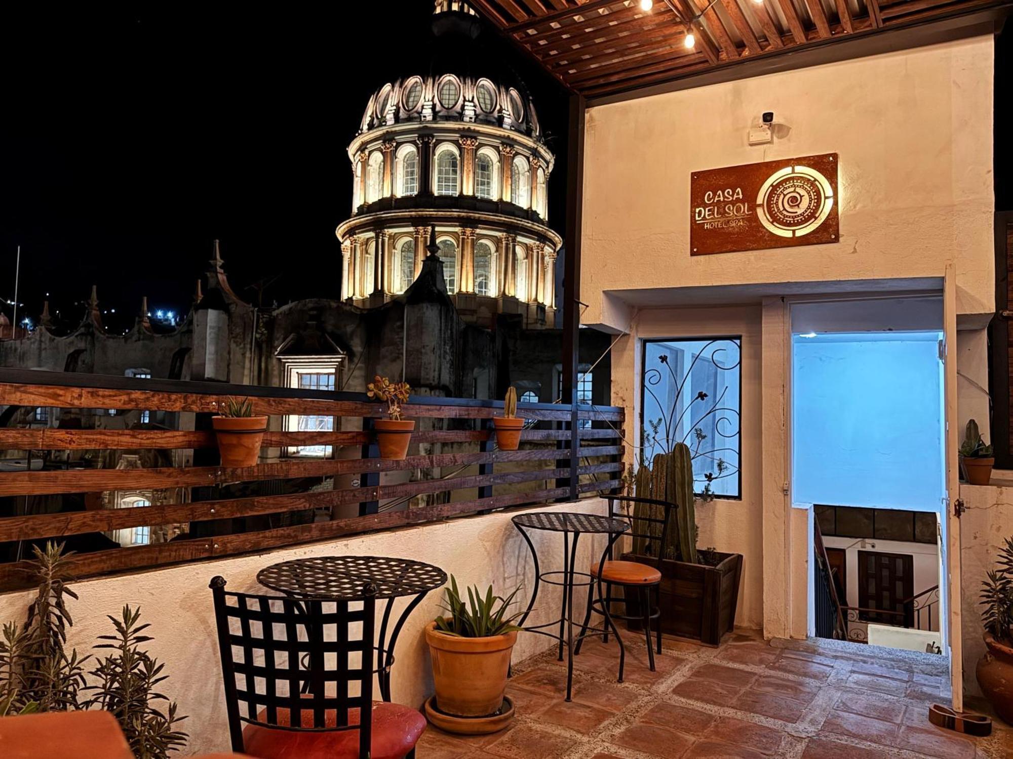 Hotel Spa Casa Del Sol Guanajuato Bagian luar foto